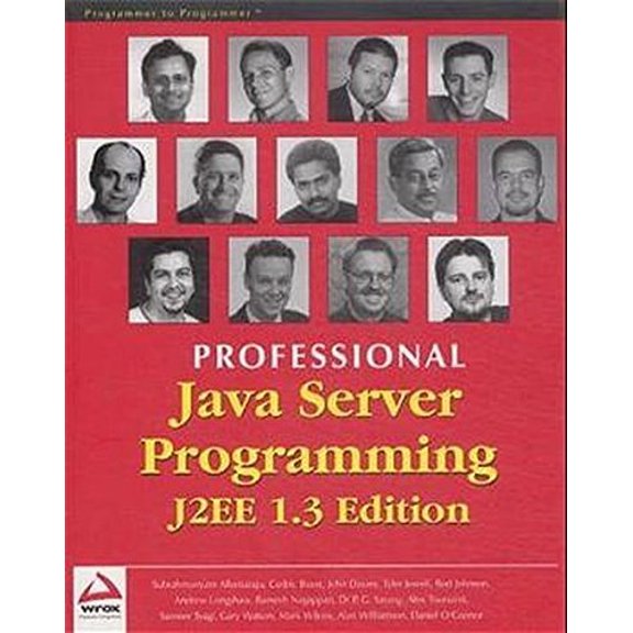 Pre-Owned Professional Java Server Programming J2ee, 1.3 Edition