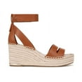 thumbnail image 2 of Franco Sarto Women's Callia Espadrille Wedge Sandal Cognac 7.5M, 2 of 5