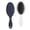 White-430, variant on Beach and Marine Life Hair Brush with Spiral Seashell and Fish Patterns, Nautical Tropical Coral and Sea Theme Paddle Brush for Women Men Kids
