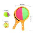 thumbnail image 2 of Orange Paddle Catch Ball Raqueta Set Deporte Juego Juguetes Toss Set Disc Paddle Tennis Game Sucker Sincero Hogar, 2 of 5