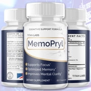 MemoPryl Advanced Brain Support Formula Supplement Memo Pryl 60 Capsules