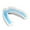 Blue & White, variant on COOLLO SPORTS Boil and Bite Mouth Guard DC for Karate, Martial Arts, Wrestling, Boxing, MMA (Free Case Included) -Adult Size (Ages 11 & Above)