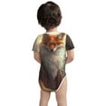 thumbnail image 2 of Sigee Mystic Fox With Halo for Baby Unisex Baby Cotton Short-Sleeve Bodysuits Soft Cotton, Breathable-3 Months, 2 of 7