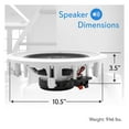 thumbnail image 6 of Open Box Pyle 8 Inch 2 Way Home Speakers System Audio Stereo (Pair) (5 Pack), 6 of 7