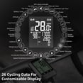 thumbnail image 4 of WEST BIKING Wireless Bike GPS Speedometer with Large Screen, Waterproof IPX7, ABS Material, Easy Installation for Mountain and Road Cycling, 4 of 6