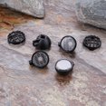 thumbnail image 3 of 4pcs RC Car LED Light Cover Pantalla para 1:10 Tamiya HSP (Round Black), 3 of 7