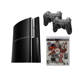 thumbnail image 1 of Sony PlayStation 3 PS3 Fat 80GB Refurbished Console Bundle with 2 RetroFam Controllers & NHL 14 Game, 1 of 6