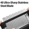 thumbnail image 2 of 48-Pin Meat Tenderizer Tool for Steak Durable Pork Loosening Needle for Kitchen Cooking, 2 of 5