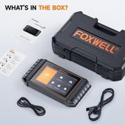FOXWELL NT710 OBD2 Scanner Fits for Mercedes-Benz Sprinter Automotive Diagnostic Tool Full System Code Reader Bi-Directional Control Active Test All Service Battery Registration EOBD OBD Scan Tablet