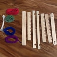 thumbnail image 1 of Wooden Loom Set HandKnitting Machine Educational Toys for Children Weaving DIY Kit, 1 of 7