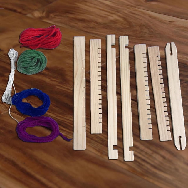 TELAR DE JUGUETES MÁQUINA DE TEJER A MANO DIY TEJER JUGUETES Educativos Para Niños