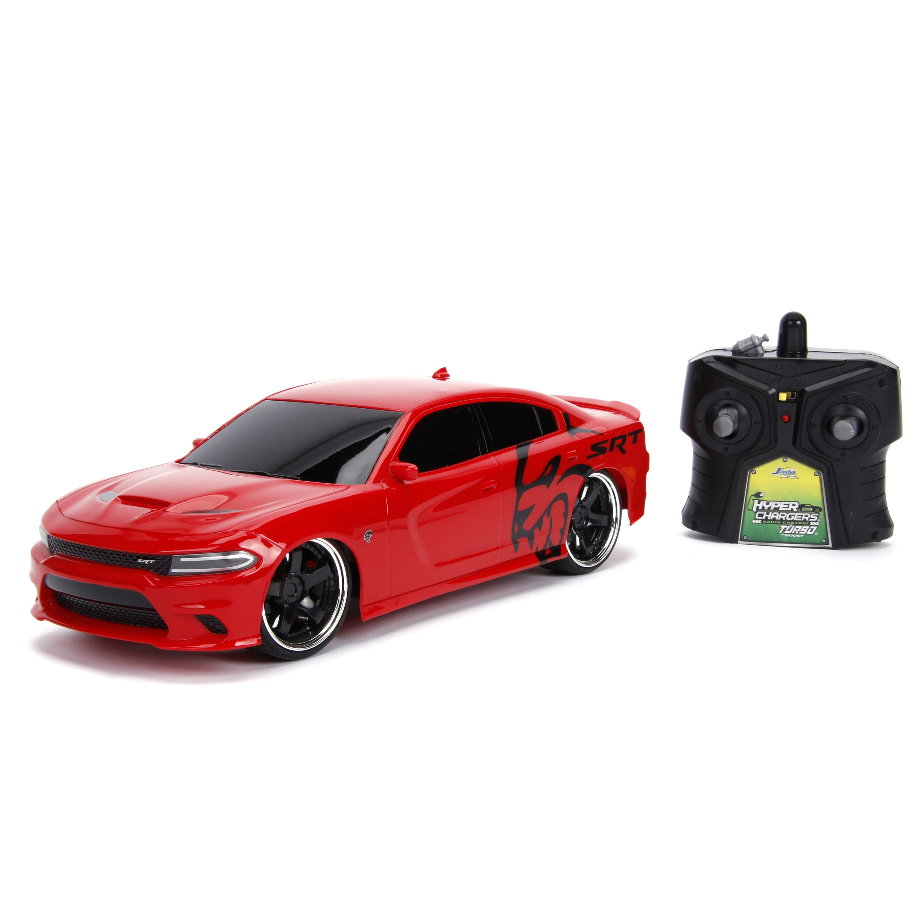 Big Time Muscle Jada Hyperchargers 2015 Dodge Charger SRT Remote Control Car - Walmart.com