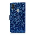 thumbnail image 2 of Allytech Samsung Galaxy A11 Case, Glitter Bling Design PU Leather Folding Stand Shockproof Hand Strap Magnetic Credit Cards Slots Wallet Case Flip Cover for Samsung Galaxy A11, Blue, 2 of 9