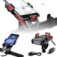thumbnail image 1 of Cycling Light With Multifunction Features Powerful Torch Smartphone Holder And Speaker For Outdoor Adventures And Camping Front And Rear Light Set Cycling Front Light Dynamo Light Light 30 Outbound, 1 of 8