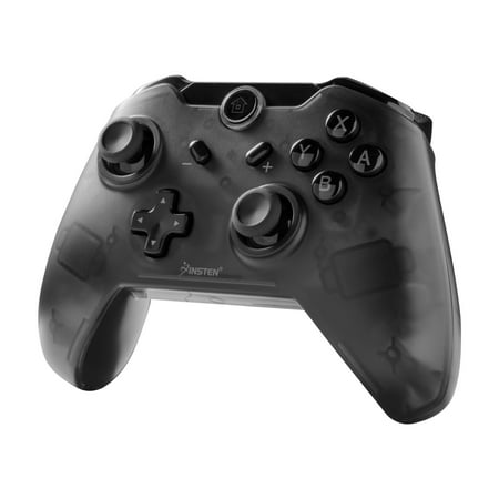 Insten Wireless Pro Controller Gamepad Joypad Remote For Nintendo Switch Console- Smoke (Best Phone Game Controller)