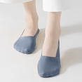 thumbnail image 5 of pares de calcetines náuticos de verano de estilo fino, calcetines invisibles de silicona antideslizantes, calcetines cortos de boca baja para mujer, 5 of 5