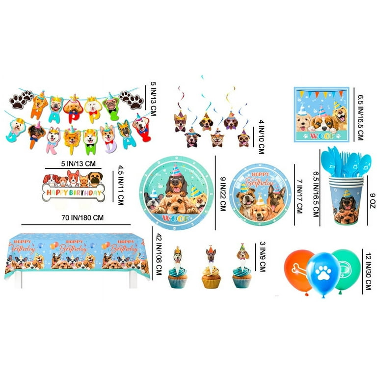 Puppy party supplies walmart hot sale