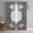 Gray, variant on Red Boho Semi Sheer Curtains 45 Inch Length 2 Panels Set, Multicolored Colorful Tainted Pattern Tribal Sheer Kitchen Curtain Privacy Voile Window Curtain for Living Room Bedroom Rod Pocket Drapes