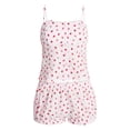 thumbnail image 5 of No Boundaries Cami Top and Bloomer Shorts Sleep Set, 2-Piece, Women's XS-XXL, 5 of 5