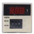 thumbnail image 5 of Digital LCD Temperature Controller 220V AC with E-Type Thermocouple - 0-399℃ Range, Relay Output for Industrial Heating Applications (Model XMTD-2001), 5 of 5