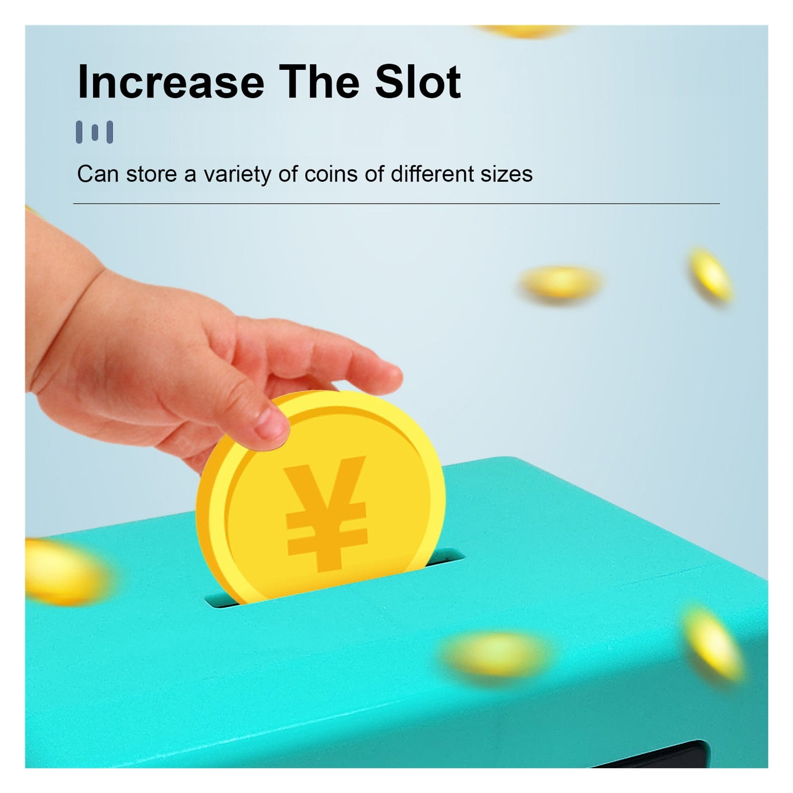 Mini Bank Money Box Retro Atm Rotating Password Cash Coins Saving Box Bank Safe ,House, Apartment, Office Key Storage