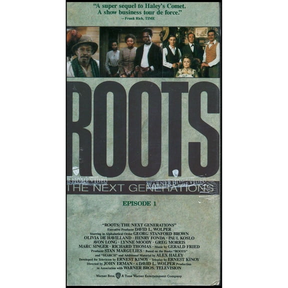 Roots the Next Generation Episode 1 (VHS Tape)