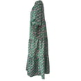 thumbnail image 6 of Sakmal Maxi Shirt Dresses for Women 2026 Loose Flowy Green Dress Graphic Long Sleeve Dresses, 6 of 9