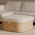 thumbnail image 7 of Moe's Home Collection Sonny Ottoman Fabric Natural, 7 of 7