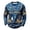 Multicolor, variant on Broave Men Vintage Halloween Ghost Pumpkin Crewneck Long Sleeve Top, All Over Print Bat Casual Pullover, Retro Distressed Halloween Graphic Sweatshirt for Daily Wear & Halloween Party Outfit