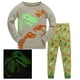 thumbnail image 1 of Pijamas de dibujos animados para niños, conjunto de ropa de otoño e invierno, dinosaurios, novedad de 2021, 1 of 4