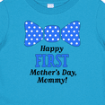 thumbnail image 4 of Inktastic Happy First Mother's Day, Mommy Bow Tie Boys or Girls Baby T-Shirt, 4 of 5