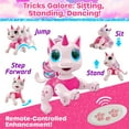 thumbnail image 6 of USA Toyz Robo Pets Unicorn, Remote Control Unicorn Interactive STEM Toys for Boys & Girls Ages 3+ (Pink), 6 of 9