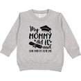 thumbnail image 2 of Inktastic My Mommy Did It Graduation Toddler Sweatshirt, 2 of 4