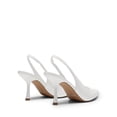 thumbnail image 4 of Zapatos de Tacón Bajo con Tira Trasera Blancos para Mujer DREAM PAIRS, 4 of 7