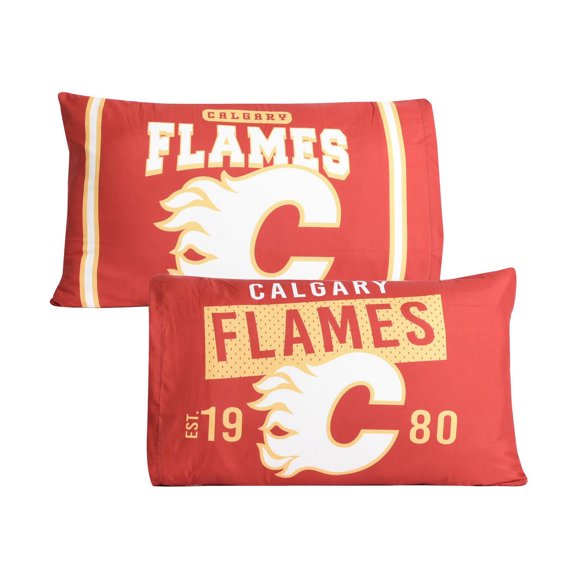 NHL Calgary Flames 2-Pack Pillowcases, 20" x 30"