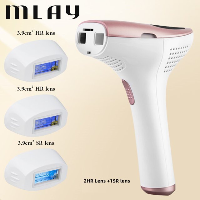 Máquina de dispositivo de depilación láser Mlay T3 IPL Depilador eléctrico permanente un cuerpo de cara láser 3IN1 500000 flashes Envío gratis Tan Jianjun unisex