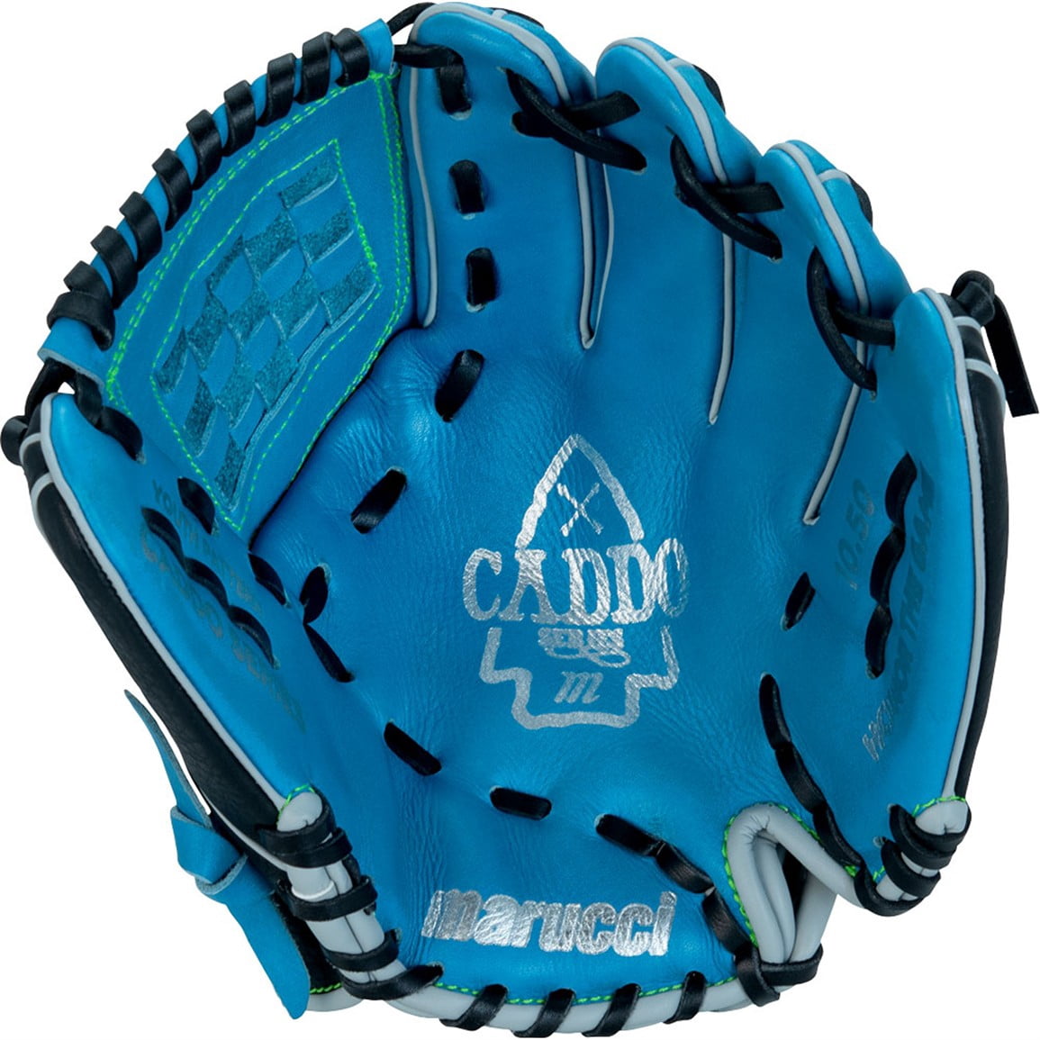 Marucci Youth Caddo 10.5in Baseball Glove Blue/Black 10.5
