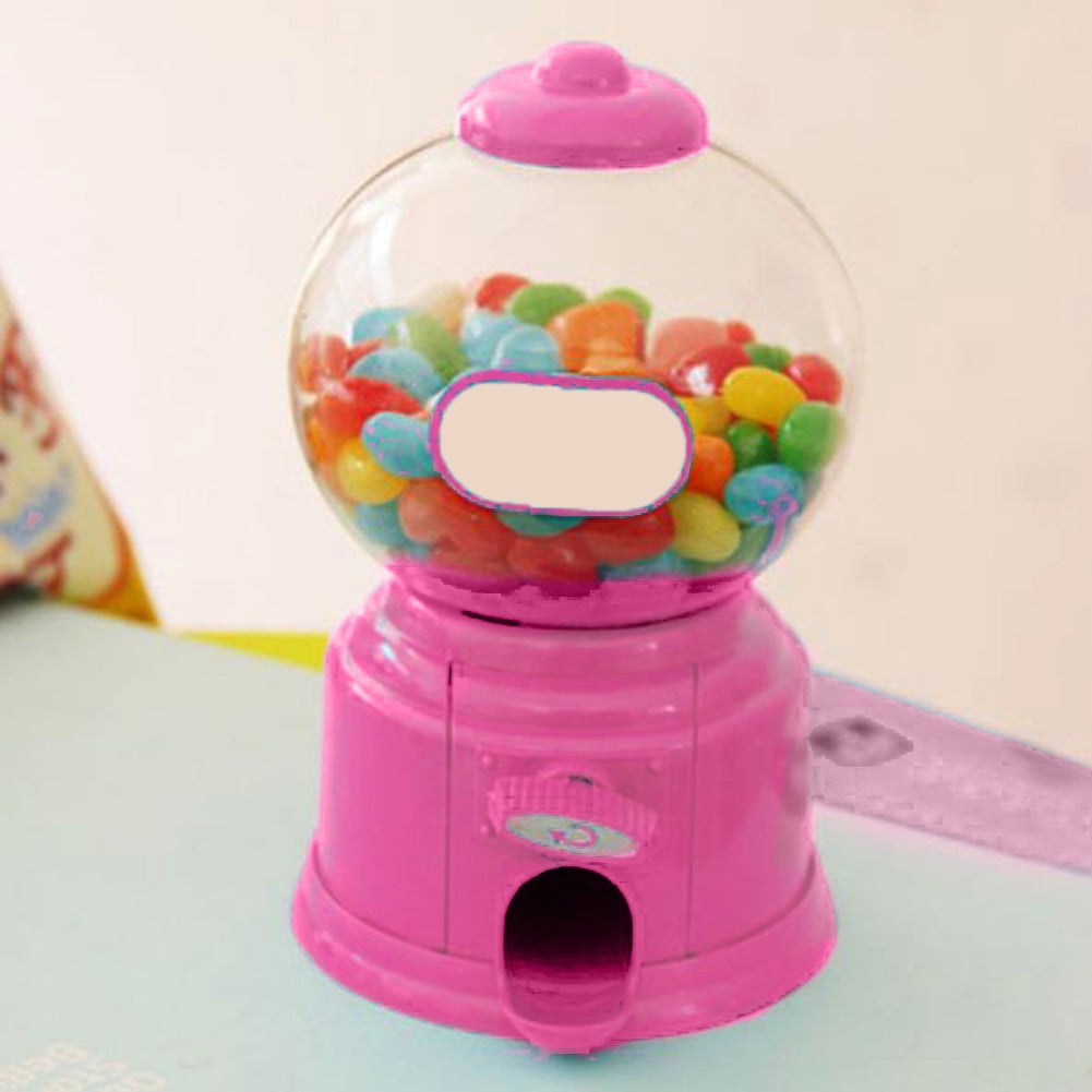 Gumball Vending Machine Gum Dispenser Coin Bank Toy Fun 50g Bubble Gum Included 