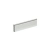 2 foot Chrome Dimensional ½ x 1 ½ inch Hangrail - Set of 2