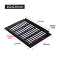 thumbnail image 1 of Bgsha Grille de Ventilation Rectangulaire en Aluminium 150mm pour Armoire Garde-Robe, 1 of 5