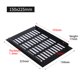 thumbnail image 2 of 150mm Aluminium Rectangular Cabinet Wardrobe Air Vent Grille Ventilation-Cover For Air Conditioner Cabinet Grille Black Cover, 2 of 6