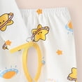 thumbnail image 5 of masbird 2 Piece Boys Girls Pajamas Kids Long Sleeve Top and Pants Pajamas Pjs Sleepwear Set for Toddler Little Boys Girls for 6-24 Months 2t 3t 4t 5t 6t 7t 8t 9t(Yellow,18-24 M), 5 of 6
