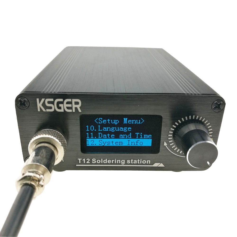 vanpower KSGER T12 Soldering Station DIY Kit STM32 V2.1S OLED Temperature Adjustable Controller