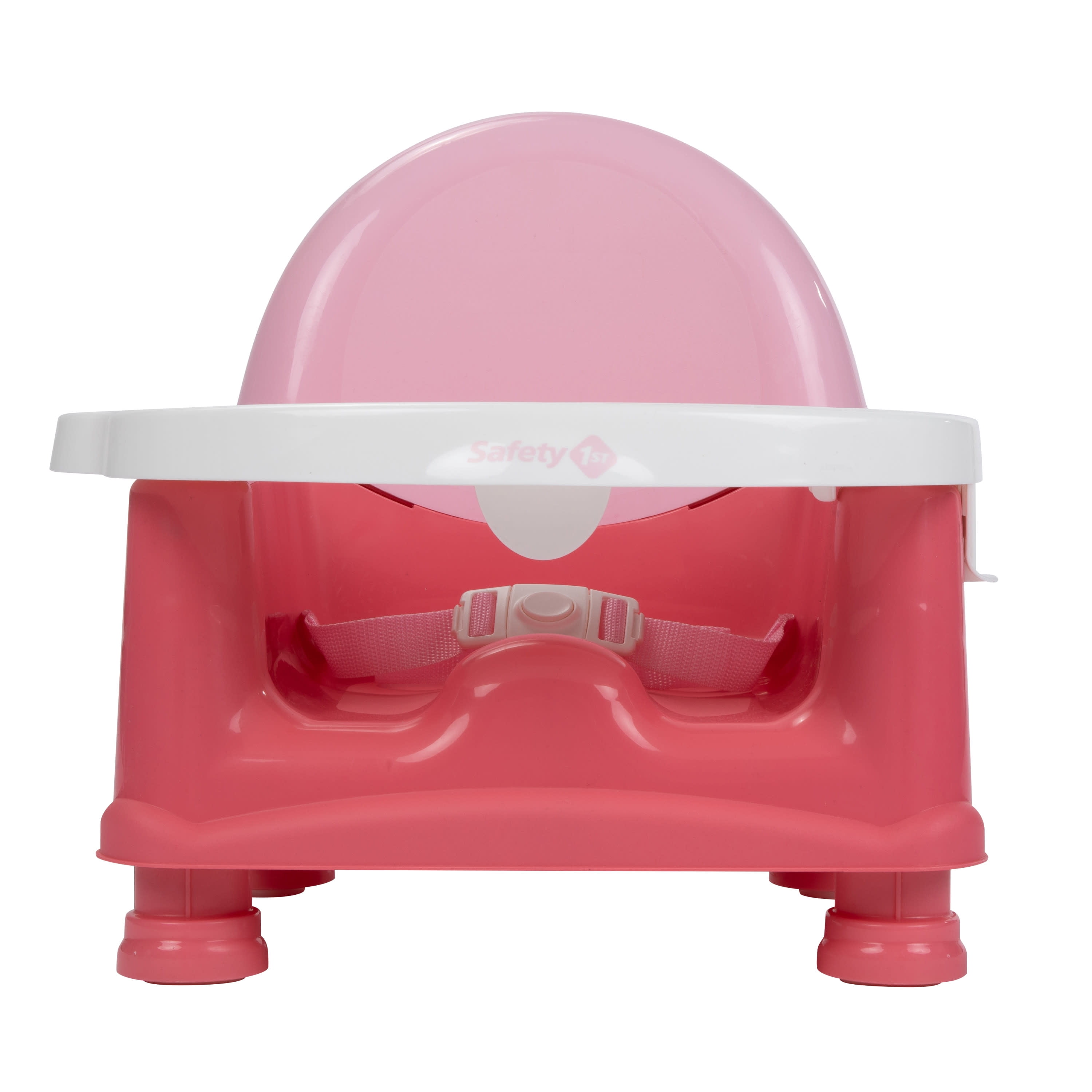 Safety 1st Easy Care Swing Tray Feeding Booster, Coral Crush