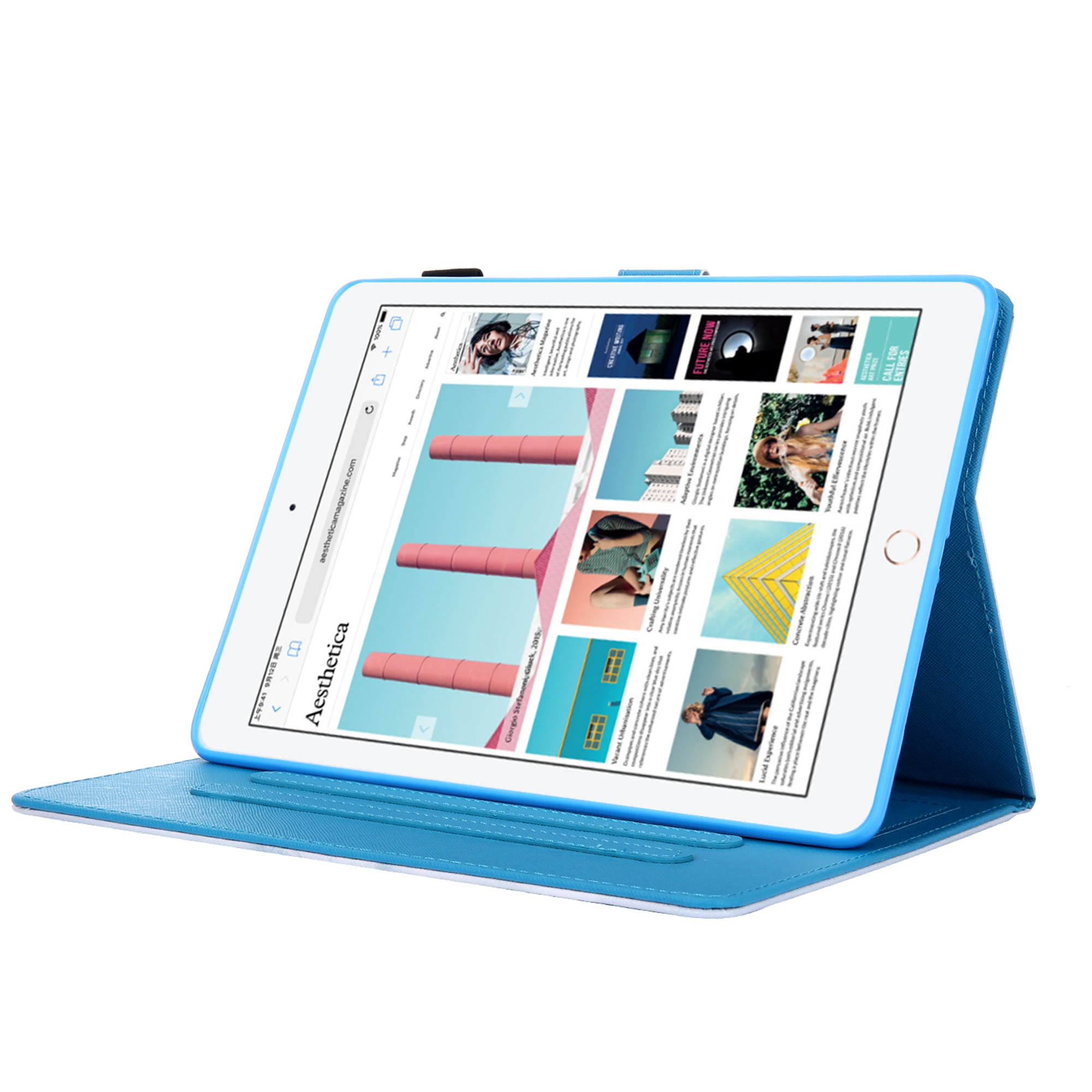 SKosti Designer Luxury for iPad 10.2 inch Case 9th /8th /7th Generation(2021/2020/2019)iPad Air 3rd 2019/2017 iPad Pro 10.5 Leather Aesthetic Retro