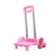 thumbnail image 4 of Carrito plegable para escalar escaleras, camión de mano plegable, carrito con ruedas de , carrito de equipaje para mochilas escolares, cajas Rosa, 4 of 8