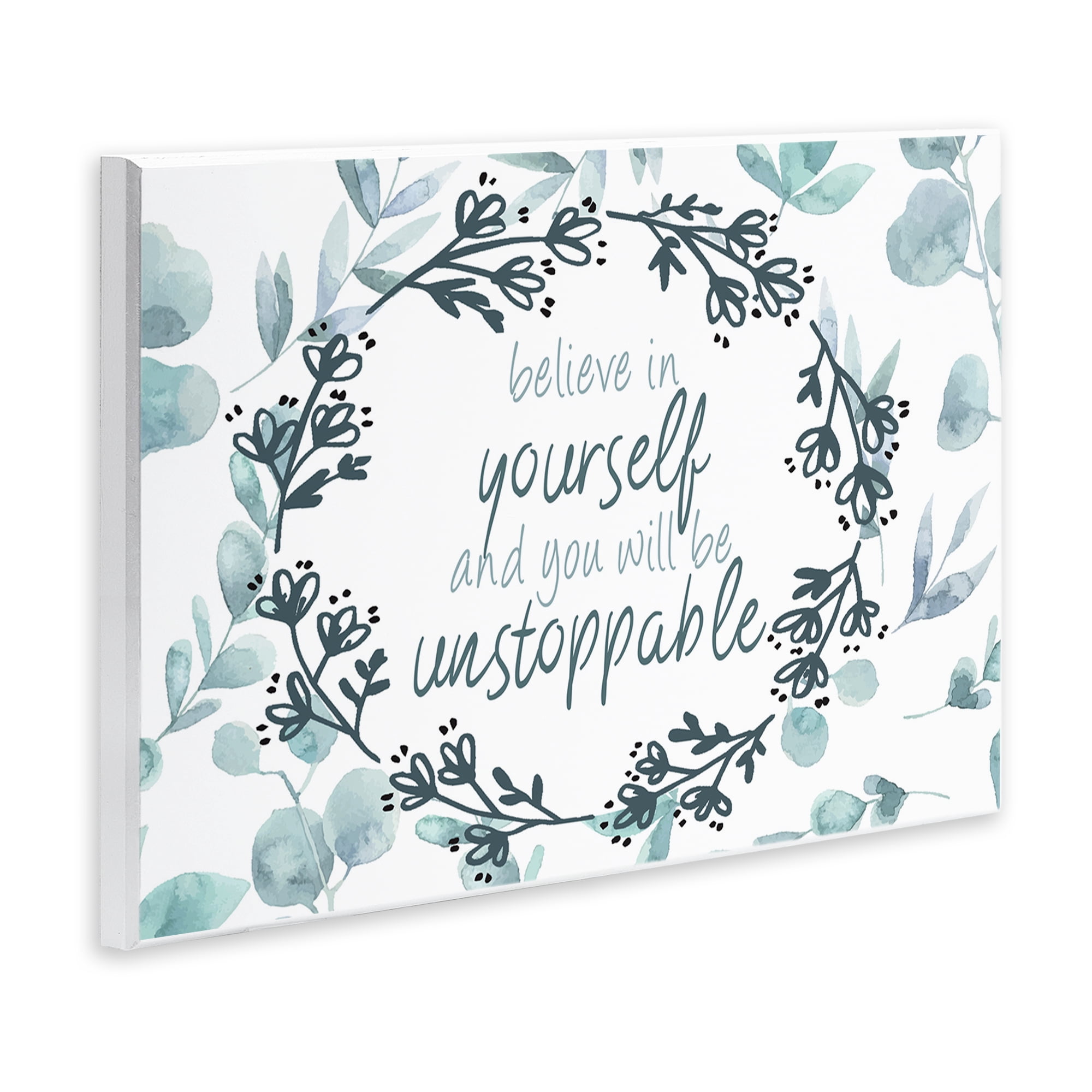 Stupell Industries You Will Be Unstoppable Wall Plaque Art, design by Kim Allen