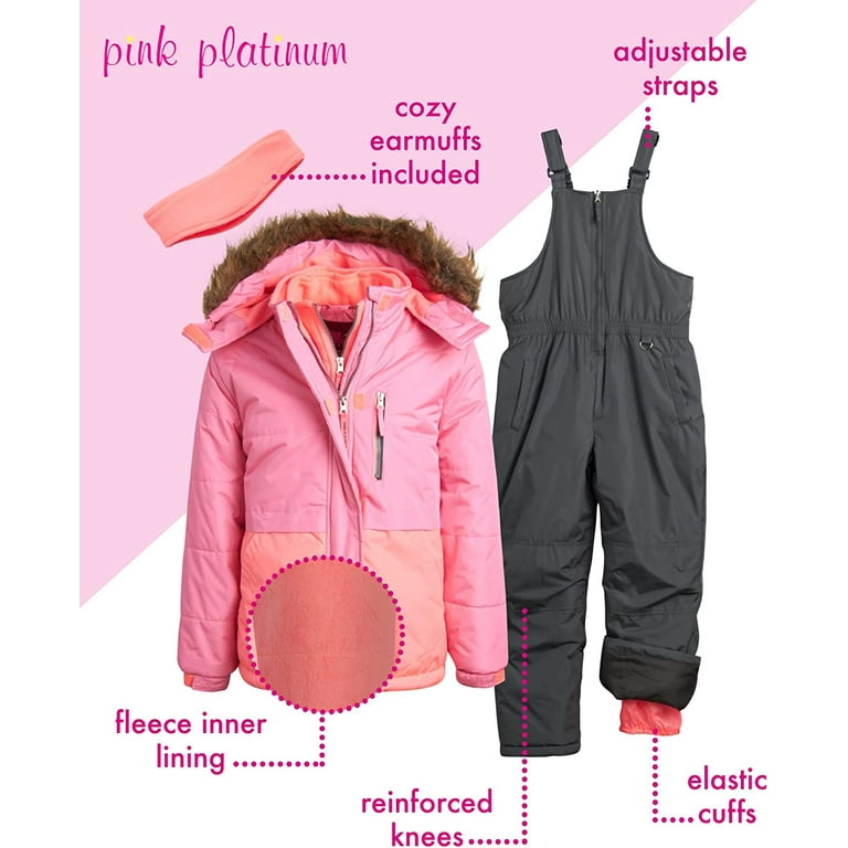 Walmart girls cheap snowsuit