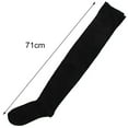 thumbnail image 5 of 1 Pair Thigh High Socks Japanese Style Attractive Cotton Women Long Boot Stocking for Daily Wear, 5 of 8