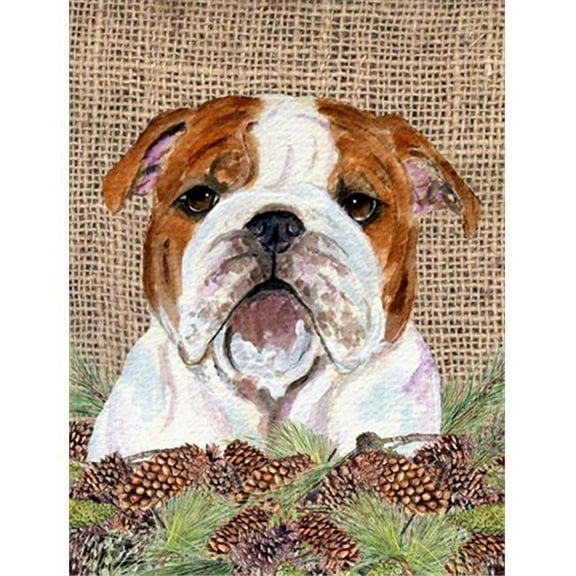 11 x 15 in. Bulldog English Garden Size Flag